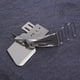 thumbnail image 4 of Dobladillo de Borde de Costura, Dobladillo Plegable de Acero Inoxidable Multipropósito para Máquinas de Coser de Pespunte(45 mm), 4 of 5