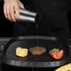 thumbnail image 5 of Dispensador de aceite y vinagre gourmet, botellas de acero inoxidable y vidrio sin plomo de primera calidad para el hogar, hoteles, restaurantes, 2 piezas, cuerpo de botella antideslizante, sin BPA,, 5 of 5