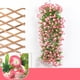 thumbnail image 1 of Cesta Colgante de Pared con Rosas Artificiales de Imitación Lcp250418004 | Varilla Resistente de 85 Cm | Enredaderas Envueltas En Plástico | Peso Ligero: 160 G | Decoración de Techo para Salón | Deco, 1 of 6