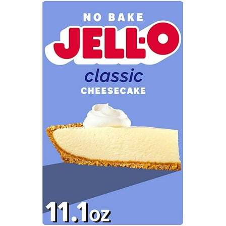 1x Jell-O No Bake Mix, Cheesecake, 11.1 oz