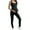 A-Black, variant on Wyobmus Maternity Jumpsuits for Women Sleeveless Bell Bottom Leggings Romper Pregnancy Shapewear Square Neck One Piece Bodysuit B-Black