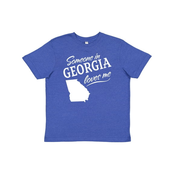 Inktastic Someone in Georgia Loves Me Youth T-Shirt