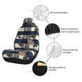 thumbnail image 6 of Car Seat Covers Are Protected From Dust And Spillage And Elastic Straps Are Easy To Install For Easy Car Suv Truck Delivery Plaid Fall Camo Royalblue_2 1, 6 of 8