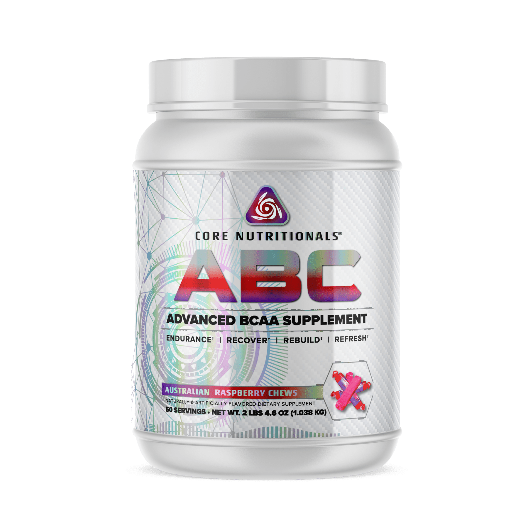 Core Nutritionals ABC Advanced BCAA Supplement 50 Servings (Australian