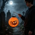 thumbnail image 7 of Cififendec Halloween Paper Lanterns, Light Up Hanging Themed Paper Lantern Props for Night Party Decor and Porch Hanging Ornament, 9.84"×7.87", 7 of 7