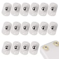 thumbnail image 1 of 16 Pack - Roulement à Billes Auto-Adhésif, Unité de Transfert de Billes Rotation Universelle Roulettes pour Rangement en Bas, Poubelle, Lit Boîte de Rangement, 1 of 5