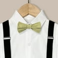 thumbnail image 6 of oqasdz Baby Boy Clothes Kids Short Sleeve Lapel Button Down Shirt and Suspenders Shorts with Bow Tie 4 Piece formal Set /, 6 of 6