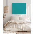 thumbnail image 3 of Pure Teal Green Wall Art for Living Room, Canvas Picture Wall Decor for Bathroom Bedroom, Simple Solid Color Painting Artwork for Office Kitchen Hallway Dining Room Home Decorations 20"x24", 3 of 8