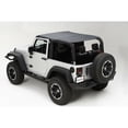 thumbnail image 2 of Rugged Ridge by RealTruck | 13588.35 Island Topper, Black Diamond; 2007-2009 Jeep Wrangler JK Compatible with Select: 2008 ,2011 Jeep Wrangler Unlimited, 2 of 6