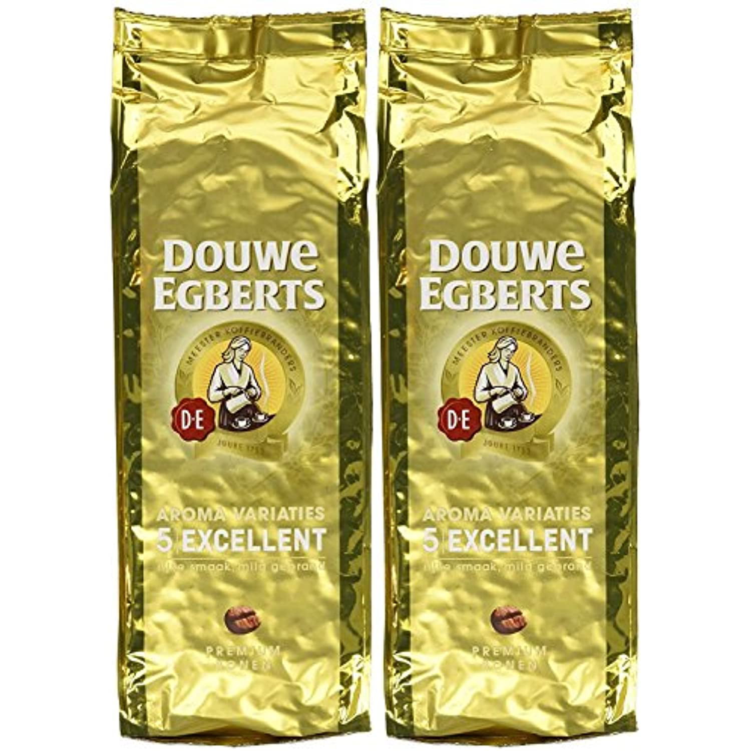Douwe Excellent Aroma Whole Bean Coffee 17.6 Of 2) - Walmart.com