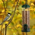 thumbnail image 6 of Bird Feeder with Lid Metal Mesh Bird Feeder Wild Bird Tube Feeders Hanging Suet Ball Holder Feeding Tool for Birds, 6 of 13