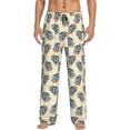 thumbnail image 2 of Picia 70s Disco Ball Mens Soft Woven Cotton Elastic Waistband Sleep Pajama Pant Lounge Sleep Pant With Pockets And Drawstring-Large, 2 of 9