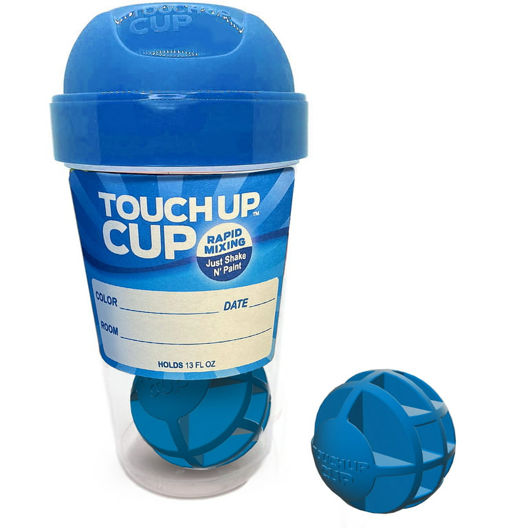 New Shark Tank Touch Up Cup Rapid Mixing Just Shake Paint 3 Pack stickers  labes