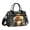 Duck with Raincoat and Cap, variant on Lunch Bag Insulated Lunch Box Leakproof Reusable Cooler Tote Adjustable Shoulder Strap for Men Women Snowman with Christmas Tree 9L