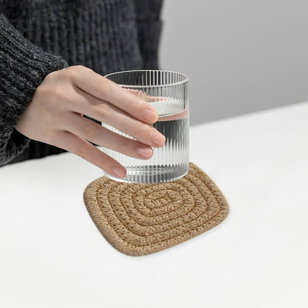

Kitchen Holders Trivets Cotton Thread Weave Hot Pot Holders Hot Pads Hot Mats Spoon Rest For Cooking And Baking Kitchen Tool TANGNADE