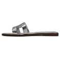 thumbnail image 2 of Cole Haan Chrisee Leather Women's Sandals (Silver, 7.5 UK - 40.5 EU - 10 US), 2 of 4