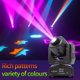 thumbnail image 4 of Foco de luz LED móvil de 30 W, lámpara de luz con 7 ruedas de colores y gobos, DMX, con patrón, iluminación de escenario para KTV, DJ, discotecas y fiestas, 4 of 5