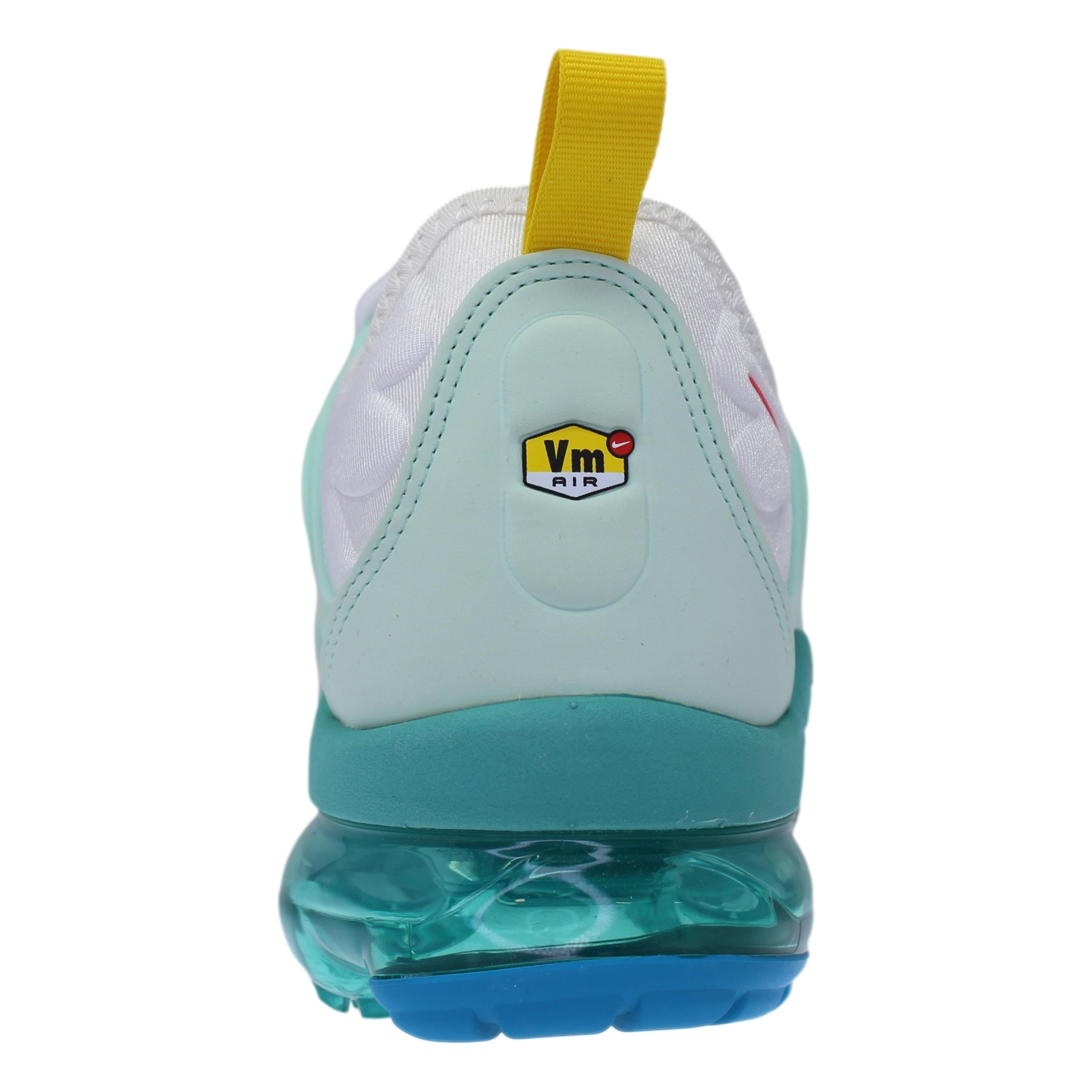 vapormax plus white blue