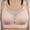 Beige, variant on asdoklhq Sports Bras for Women,Solid Color Hollow Out Perspective Bra Underwear No Rims