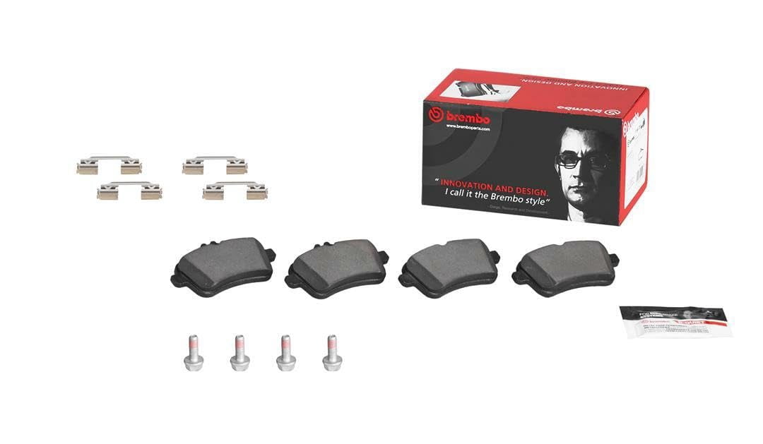 Brembo P50101N NAO BRAKE PADS Fits select: 2016 MERCEDES-BENZ GLE COUPE 63 AMG-S, 2013-2016 MERCEDES-BENZ GL 63 AMG