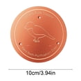 thumbnail image 3 of HCBY Copper Birdbath Disk, Soft-purifying yet Efficient Water Cleaner, Pure Copper Material, Triangular Point Support, Chemical-free Purification for Water Maintenance, 3 of 8