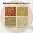 thumbnail image 4 of DeLallo 4 Spice Variety Pizza Seasoning Shaker with Red Pepper, Garlic, Cheese, Italian Herb, 3.2oz, 4 of 11