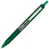 26065 Pilot Precise V5RT Rolling Ball Pen - Fine Pen Point Type - 0.5 mm Pen Point Size - Needle Pen Point Style - Green Ink - Green Barrel - 1 Each
