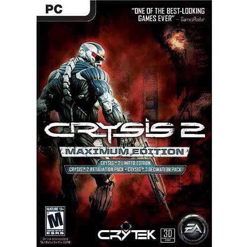 Electronic Arts Crysis 2 Maximum Digital Code Walmart Com Walmart Com