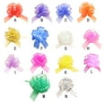 thumbnail image 3 of JUNWELL Pull Bows Ribbon for Gift Wrapping Jubilant Wear-resistant Multicolor Gifts Baskets Multifunctional for Celebration Red, 3 of 6