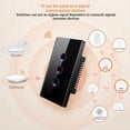 thumbnail image 5 of Interruptor Táctil Inteligente Zigbee 110-240 V, Estilo Cóncavo 2.5D, Repetidor de Señal Zigbee 3.0, Compatible con y Home, 3 Unidades., 5 of 5