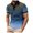 Grey, variant on FUZHIQ Men's Polo Shirts Short Sleeve Gradient Vertical Striped Print Casual Golf Polo Breathable Soft Fabric Business Work Daily Wear Fashion Collared Shirt,L