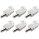thumbnail image 1 of Glass Shelf Support Pegs 20pcs - Zinc Alloy Suction Cup Bracket Pins with Non-Slip Cushioning for Cabinets & Shelves, 1 of 5