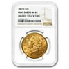 1887-S $20 Liberty Gold Double Eagle MS-61 NGC (Mint Error)