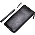 thumbnail image 1 of Long Men Zipper Purse Portable Wallet Multi-function Long Purse Cards Storage Bag, 1 of 8