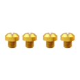 thumbnail image 2 of Redempat Enhanced Performance M10x25 Rearview Mirrors Thread Hole Plug Screw Bolts Gold Positive 10mm 2Set, 2 of 6