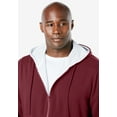 thumbnail image 4 of Boulder Creek By Kingsize Men's Big & Tall  Full-Zip Thermal Hoodie, 4 of 6