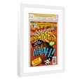 thumbnail image 2 of White Comic Book Frame with White Mat - 1 Opening to Display 1 CGC, CBCS or PGX Graded Comic Book -, 2 of 7
