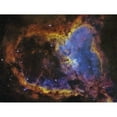 thumbnail image 2 of IC 1805  the Heart Nebula in the constellation Cassiopeia Poster Print, 2 of 2