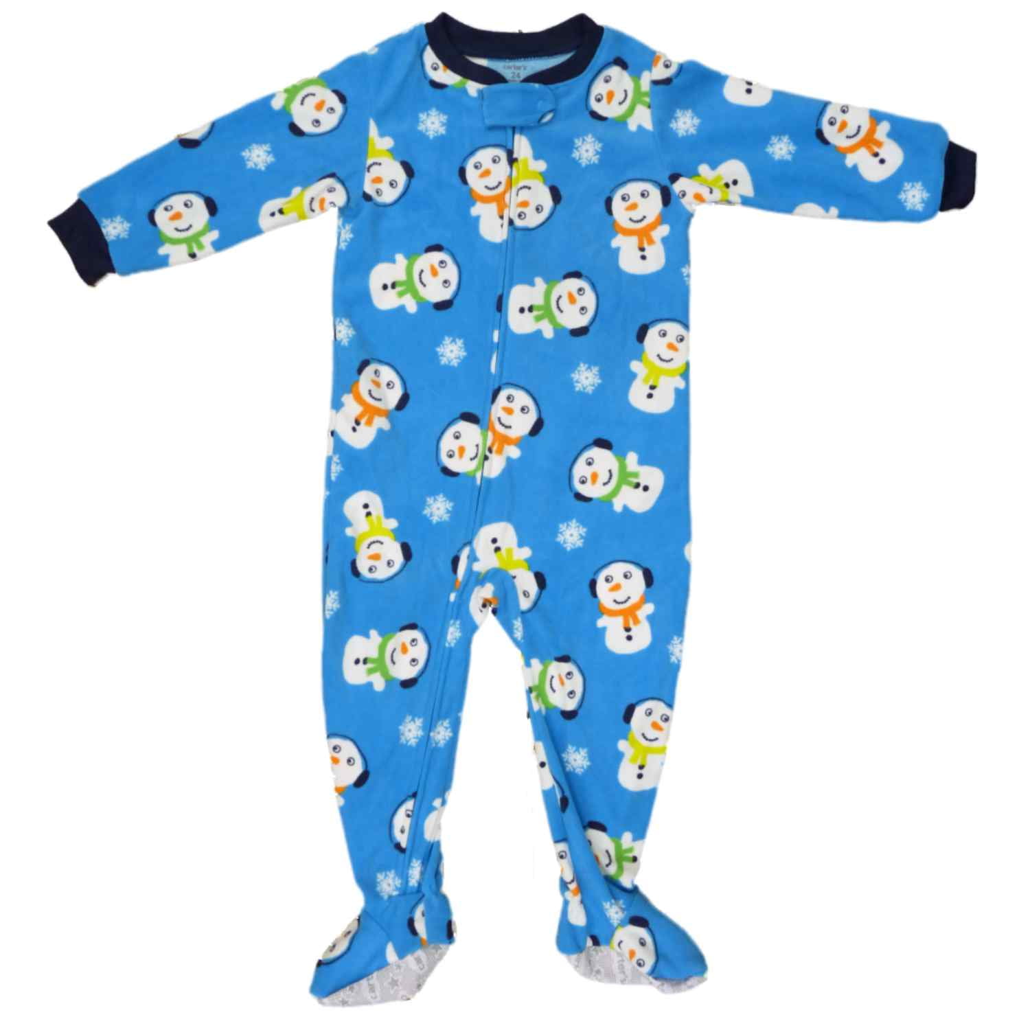 carters snowman pajamas