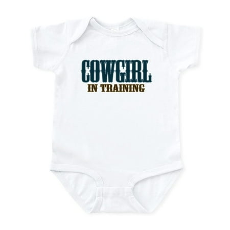 

CafePress - Cowgirl In Training Infant Bodysuit - Baby Light Bodysuit Size Newborn - 24 Months