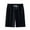 4#Black, variant on Ftwytp Men's Summer Casual Shorts Elastic Waist Drawstring Beach Shorts Lightweight Holiday Shorts with Pockets