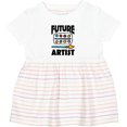 thumbnail image 3 of Inktastic Future Artist Future Painter Girls Baby Dress, 3 of 5