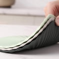 thumbnail image 4 of LINLIN Silicone Insulated Coaster, Silicone Cup Mat, Insulation, Water Absorption, Tabletop, Restaurant, Anti-Slip, Round, Fashionable, Simple, Gift, 4 of 8