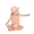 thumbnail image 6 of Disney's Little Mermaid Baby Girl Ariel Romper Outfit, Sizes 0/3 Months-24 Months, 6 of 8