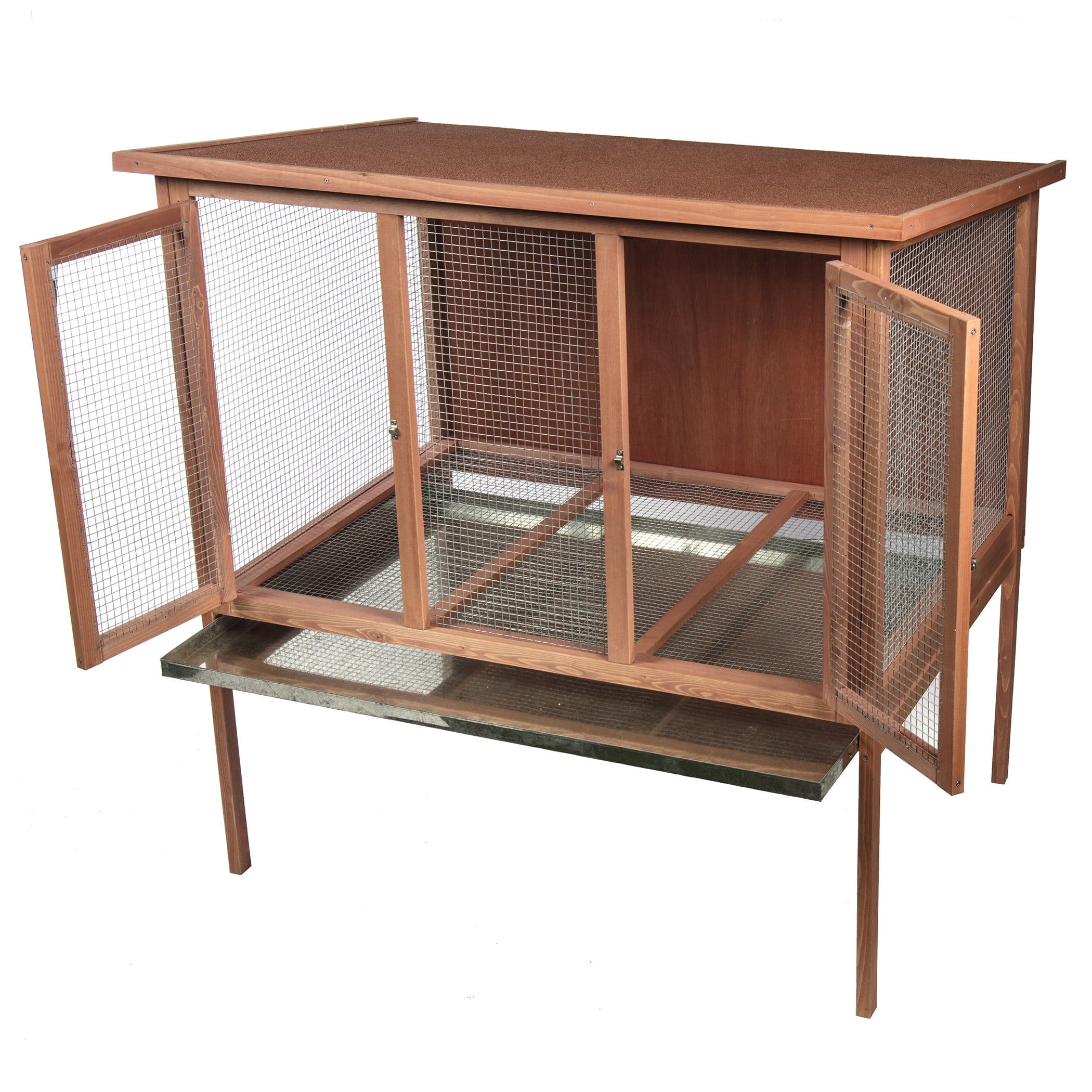 Heavy Duty Double Rabbit Hutch