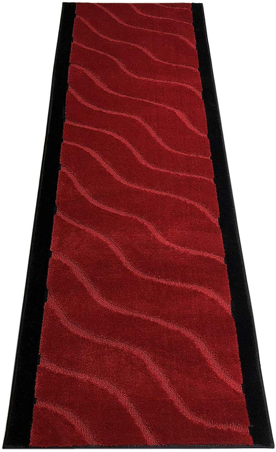 Custom Size Runner Rug Wave Design Runner 26 Inch Wide Pick Your Own Size