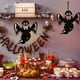 thumbnail image 1 of pstuiky Luces LED de Halloween con pilas decoración de Halloween letrero colgante para puerta para interior y exterior jardín y patio., 1 of 6
