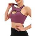 thumbnail image 2 of Soft Padded Sport Bras for Women Supportive for Yoga Running Workout Exercise, 2 of 7