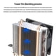 thumbnail image 4 of RGB CPU Cooler 2 Heat Pipe 9cm CPU Cooler Fan Accesorios de computadora para INTEL AMD, 4 of 6