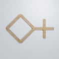 thumbnail image 5 of Ekena Millwork 25 5/8"W x 15 3/8"H x 3/8"T Medium Cameron Decorative Fretwork Wood Wall Panels, Birch, 5 of 6